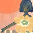 August :: part of the Paperdoll calendar