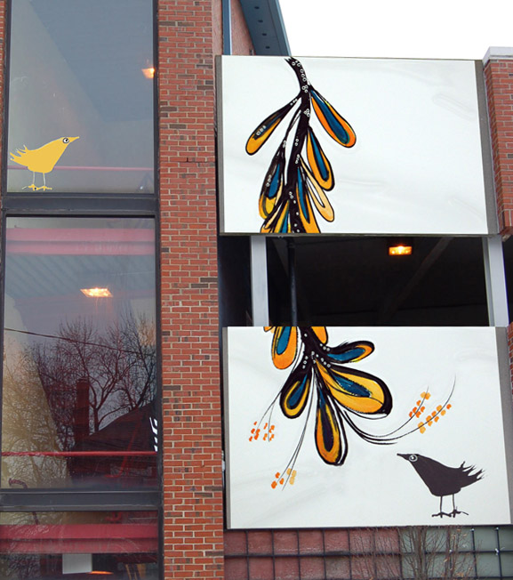 Overnight Art for Portsmouth Parking Garage